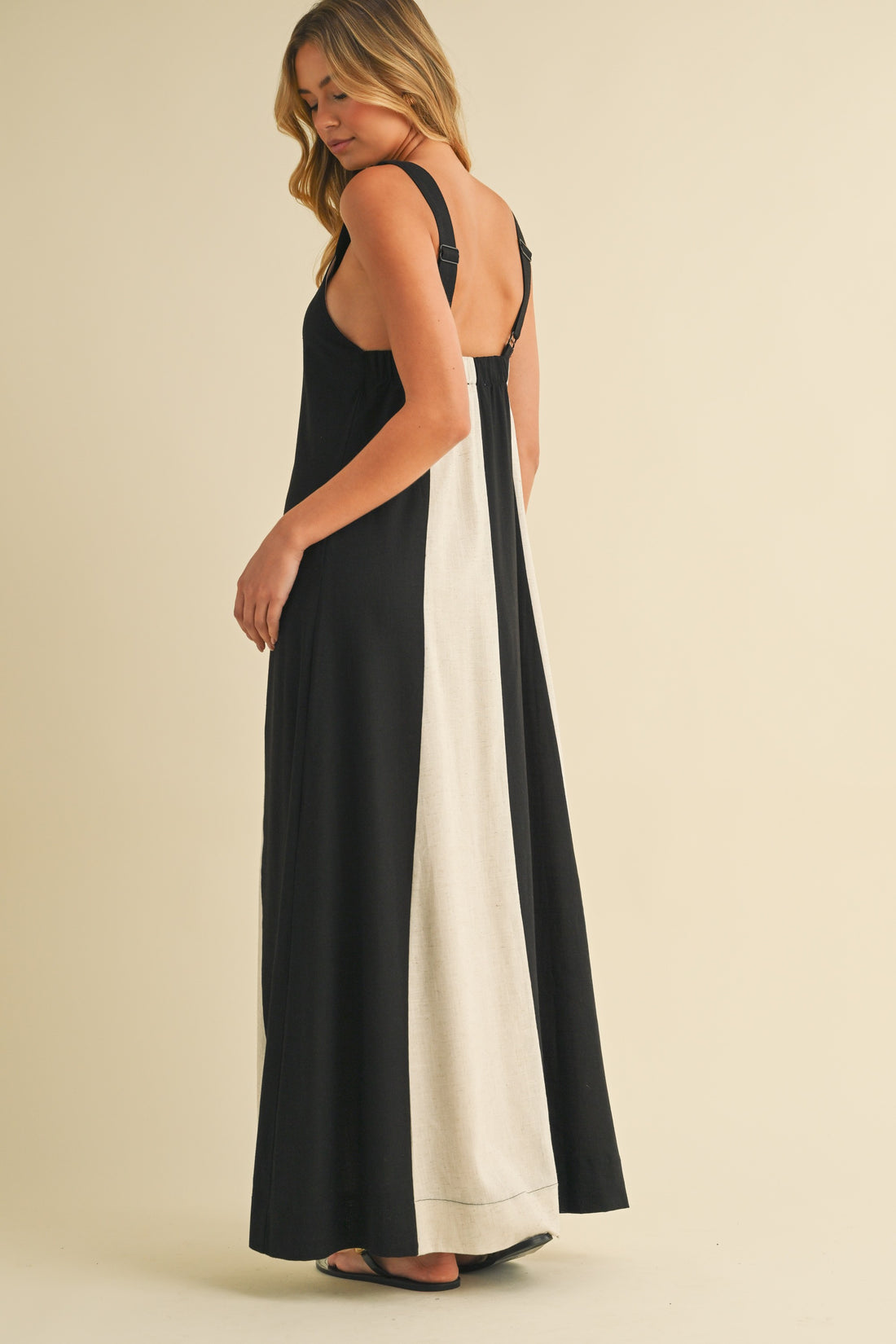 Color Block Summer Maxi Dress