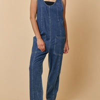 Denim High Roller Jumpsuit