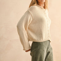 Cozy Button-Up Knit Cardigan