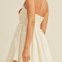 Strapless Babydoll Dress