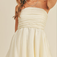 Strapless Babydoll Dress