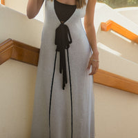 Plunging Neckline Cover Up Maxi Dress (Bralette Included)