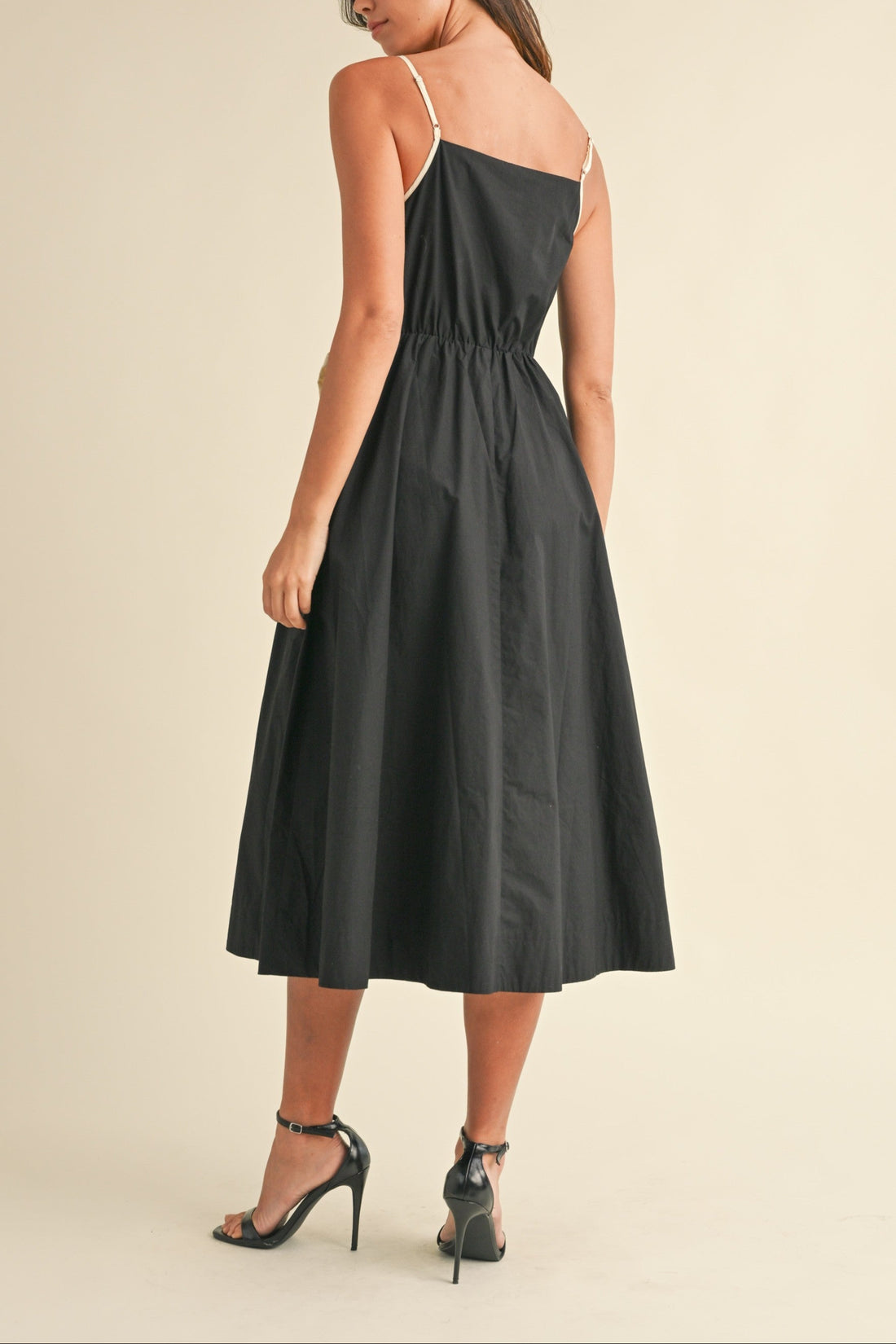 Bow Detail Cami Midi Dress