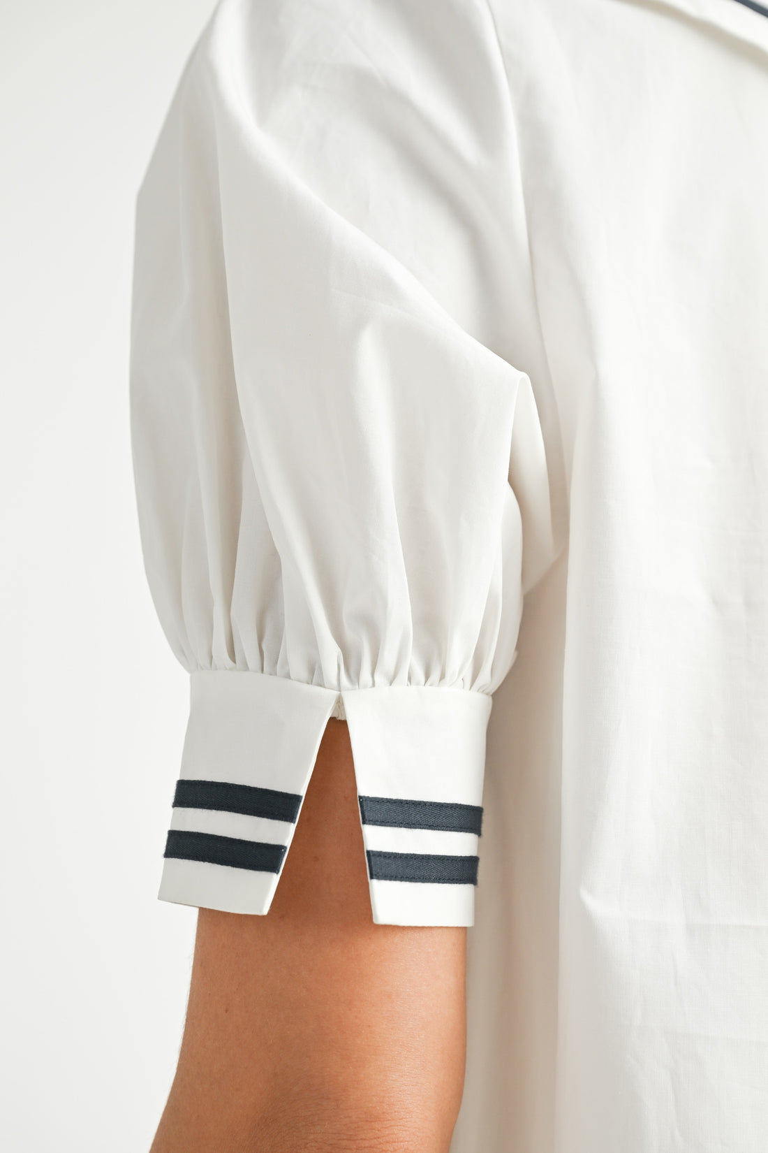 Peter Pan Collar Pleated Mini Dress