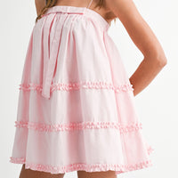 Ruffled Babydoll Mini Dress