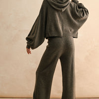 Knit Wide-Leg Pants