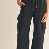 Cargo Pocket Sweat Pants
