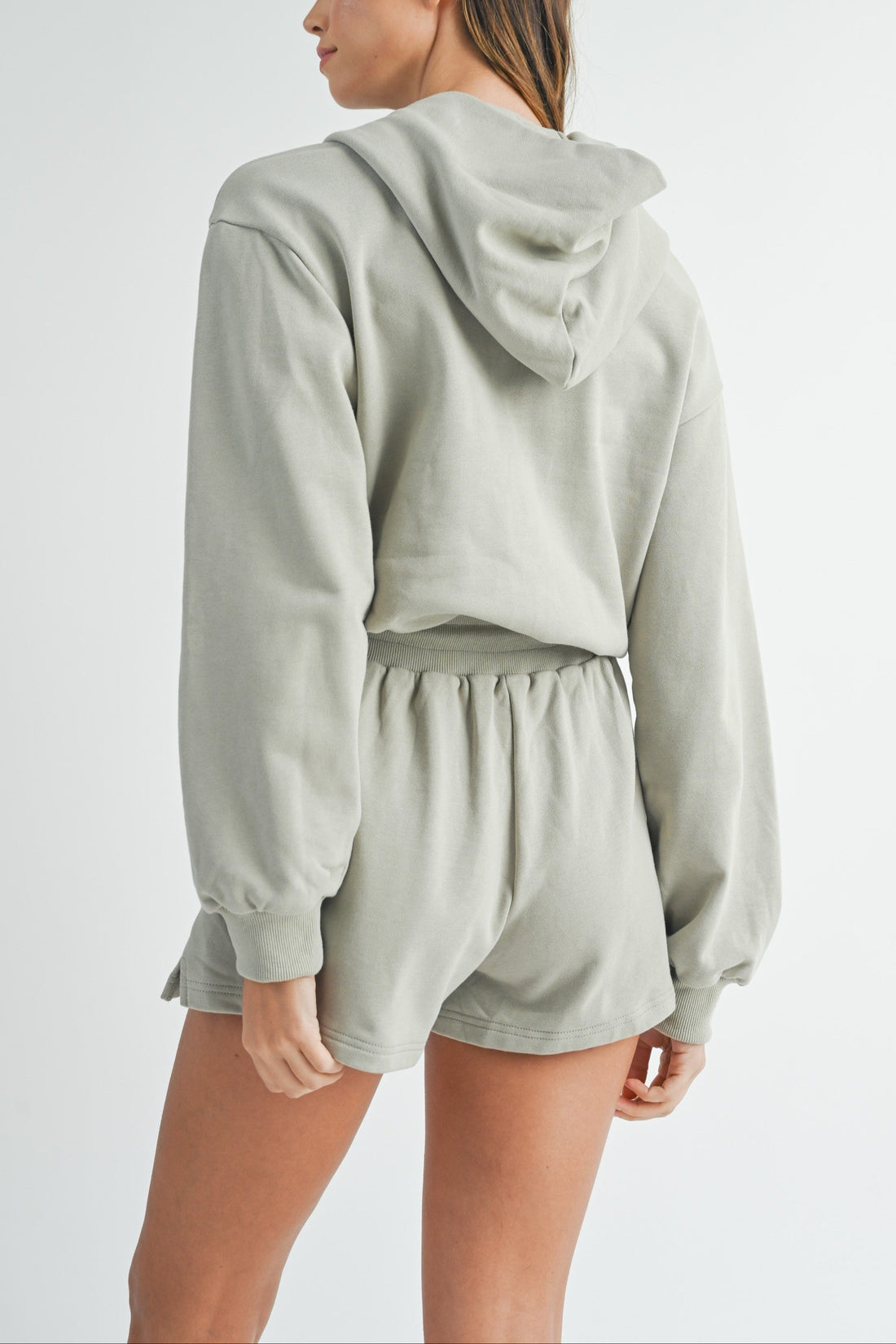 Cotton Hooded Romper