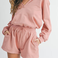 Cotton Hooded Romper