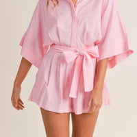 Shirts Button Down Romper