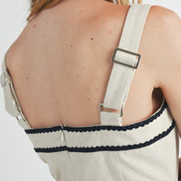 Lovely Lace Scallop Detail Romper