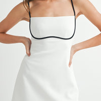 Contrast Binding Active Dress