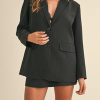 Boy Friend Blazer & Mini Skirt Set