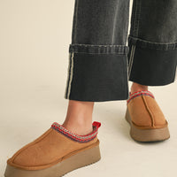 Cuffed Bottom Black Denim Pants