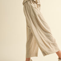 Smock Waist Big Pocket Comfy Pants
