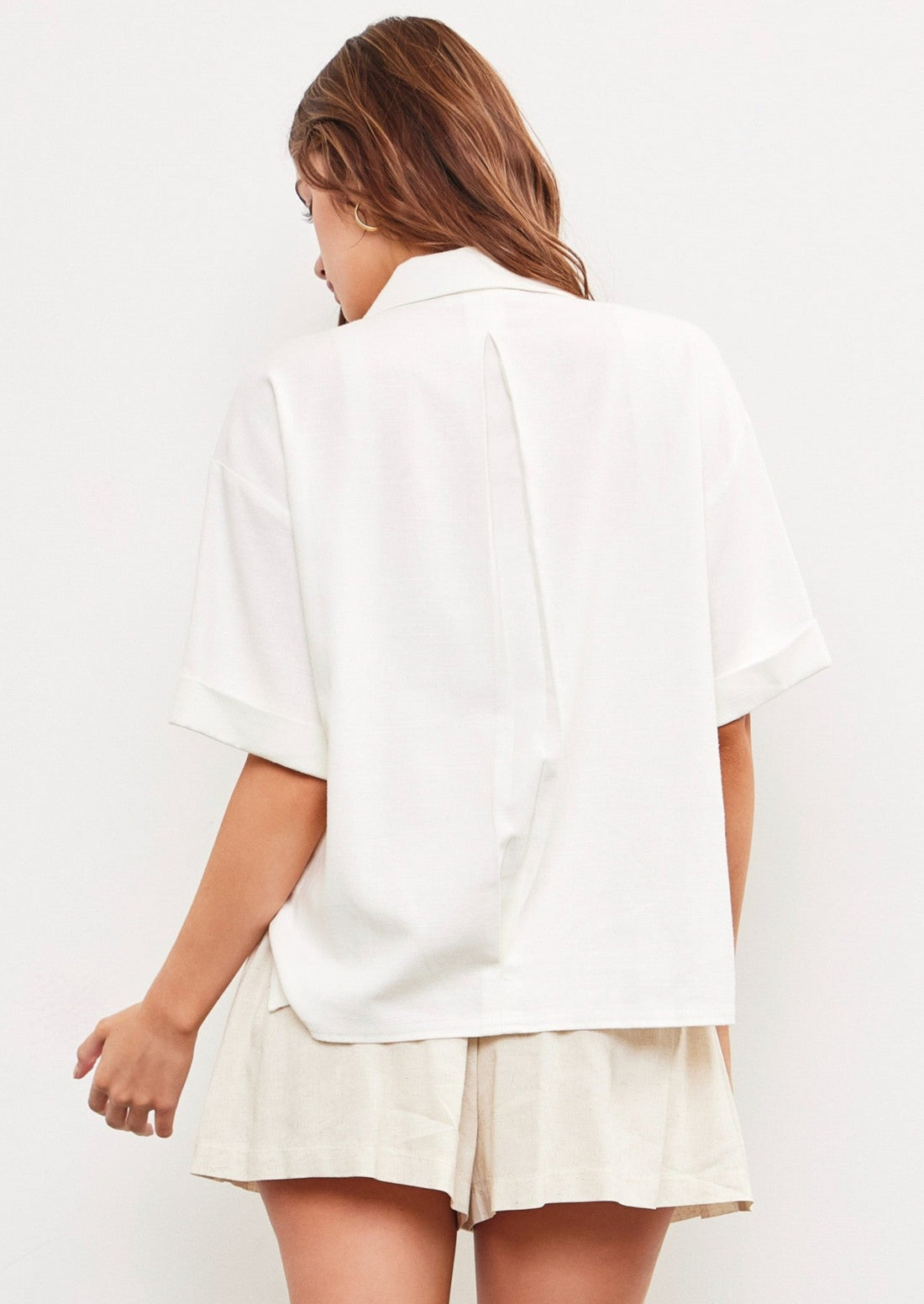 Blazer Style Collar Top