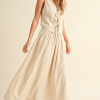 Maxi Linen Skirt