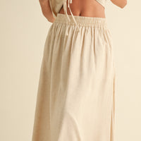 Maxi Linen Skirt