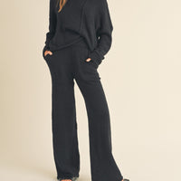 Asymmetric Cut Sweater Top