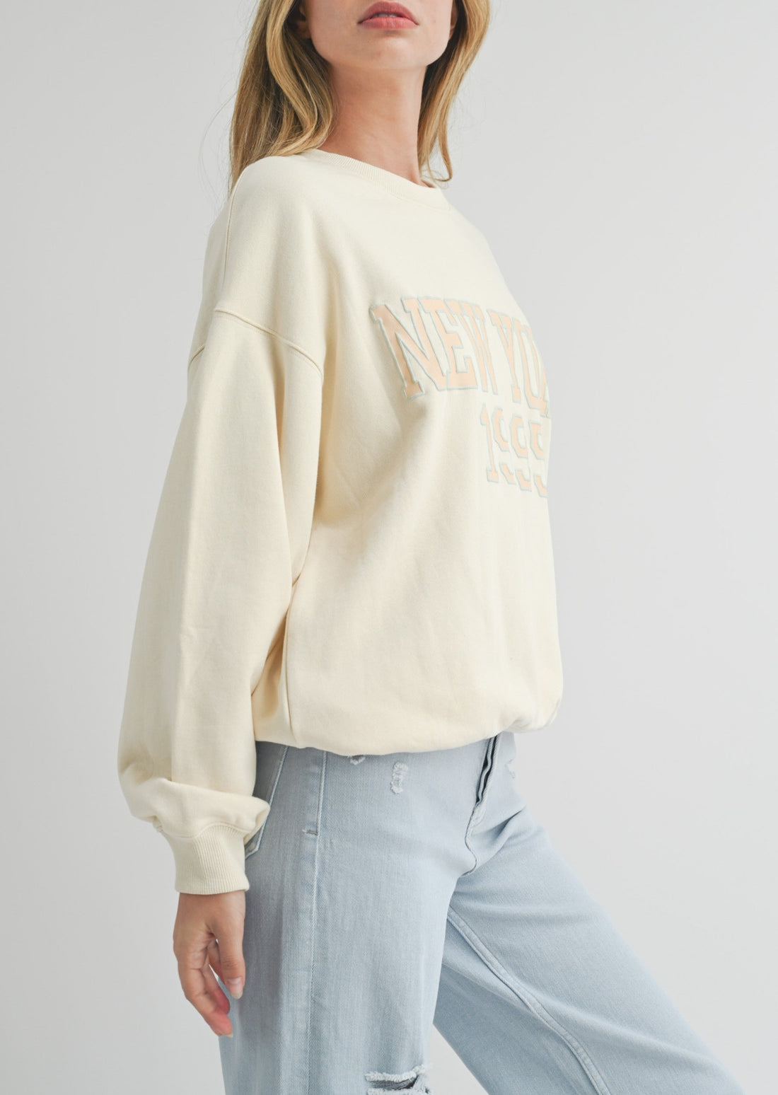 New York Ivory Sweatshirt