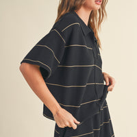 Comfy Knitted Collar Top