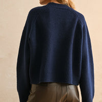 City Script Knit Sweater – London / Paris