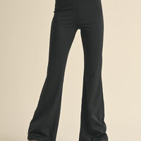 Ruched Waist Flare Leggings
