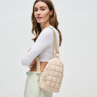 Quilted Sling Backpack